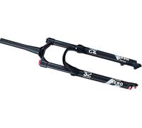 IBOWZ Bike Fat Fork, Fourche Avant de vélo à Suspension pneumatique 26 27 5 29, débattement de 120 mm, Fourche Avant Droite Conique
