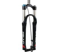 IBOWZ Bike Fat Fork, Fourche de VTT à Suspension pour Roues de 26, 27, 5 Pouces, Commande d'épaule à Distance en Aluminium