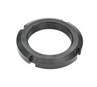 IBOWZ Ecrou INOX Écrou en Acier Inoxydable 1/2/3 pièces DIN981 M10 M12 M14 M16 M18 M20 M22 M24 M25 M27 M30 M33 M35 M36 M39 M40 écrou Rond écrou Fendu écrou à Quatre Fentes