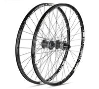 IBOWZ Paire de Roues VTT, Paire de Roues de VTT 26/27,5/29 Pouces en Fibre de Carbone à dégagement Rapide, Roues Avant et arrière, qualité Course Cross-Country
