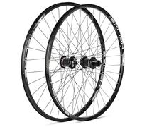 IBOWZ Paire de Roues VTT, Paire de Roues de VTT 26/27,5/29 Pouces en Fibre de Carbone à dégagement Rapide, Roues Avant et arrière, qualité Course Cross-Country