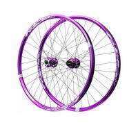 IBOWZ Paire de Roues VTT, Paire de Roues de VTT 26, 27,5 et 29 Pouces, Freins à Disque, Roues à dégagement Rapide, moyeux à roulements, 8, 9, 10, 11, 12 Vitesses