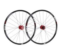 IBOWZ Paire de Roues VTT, Paire de Roues VTT 26/27,5/29 Pouces, Freins à Disque à dégagement Rapide, 24 Trous, Roues Avant 9/100 mm, arrière 10/135 mm