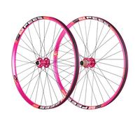 IBOWZ Paire de Roues VTT, Roues de vélo Enduro Avant et arrière en Alliage 26", 27,5", 29", AM DH Mountain, Freins à Disque à dégagement Rapide