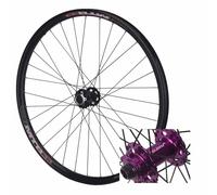 IBOWZ Paire Roues Vélo Route, Paire de Roues Avant et arrière à axe traversant Boost 26/27,5/29 Pouces pour VTT, Freins à Disque, Jantes pour Dirt Jump