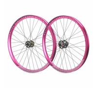 IBOWZ Paire Roues Vélo Route, Paire de Roues de VTT 26/27,5 Pouces, Jantes à dégagement Rapide 9 100/10 135 mm, Freins à Disque, Alliage d'aluminium, Avant et arrière