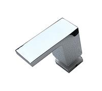 IBOWZ Poignée de Porte de Douche Boutons de Salle de Douche en cuivre Pur monotrou | Poignée de Porte en Verre de Salle de Bain Kit de Remplacement de Petits Boutons poussoirs de Porte