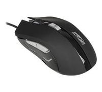 Aurora A-1 - Souris - optique - 6 boutons - filaire - USB - noir