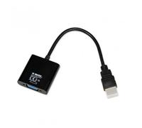 iBox IAHV01 câble vidéo et adaptateur HDMI Type A (Standard) VGA (D-Sub) Noir