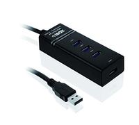 iBOX IUH3FB - Hub - 4 x SuperSpeed USB 3.0 - Bureau