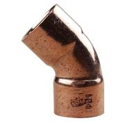 IBP Bänninger - Raccord Cuivre à souder - Coude Cuivre à souder FF 45° - Ø18