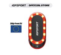 IBPSPORT SRmini Radar feu arrière intelligent feu arrière de vélo avertissement de frein IPX7 étanche feu arrière de cyclisme 7 Modes d'éclairage feu arrière SR mini
