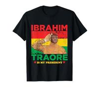 Ibrahim Traore, Burkina Faso, est mon président africain. T-Shirt