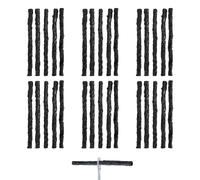 IBRIQO® Lot de 30 mèches de rechange 3,5 x 50 mm pour kit outil réparation crevaison MTB | Mèches de rechange pour VTT | Mèches de réparation Tubeless MTB et Road | Pièces de rechange anti-crevaison