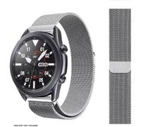 Ibroz - Bracelet Samsung/Huawei 22mm Maille Gris