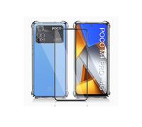Ibroz Coque Antichoc + verre trempé pour Xiaomi Poco M4 Pro 5G