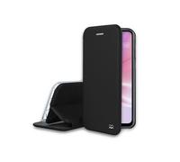 Ibroz Coque Liquid Silicone Noire + verre trempé pour Oppo A77 (5G)
