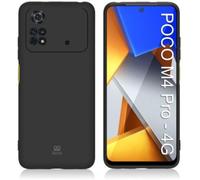 Ibroz - Coque Xiaomi Poco M4 Pro 4g Silicone Noir