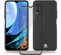 Ibroz - Coque Xiaomi Redmi 9t Coque Noir