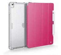 IBROZ Etui Coque Antichoc Compatible iPad 10.2" 2019 (7th Gen) + Smart Cover, Rose