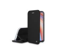 Ibroz Etui en cuir noir pour Oppo Reno 4