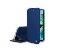 Ibroz Etui folio en cuir bleu pour Xiaomi Poco M4 5G