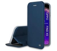 Ibroz - Etui Oppo Find X5 Etui Cuir Bleu