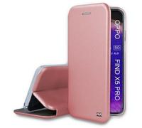 Ibroz - Etui Oppo Find X5 Pro Etui Cuir Rose Gol