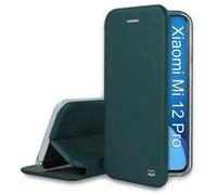 Ibroz - Etui Xiaomi 12 Pro Etui Cuir Kaki