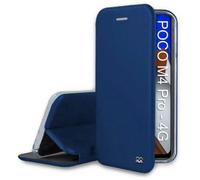 Ibroz - Etui Xiaomi Poco M4 Pro 4g Cuir Bleu