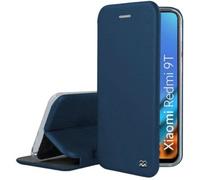 Ibroz - Etui Xiaomi Redmi 9t Etui Cuir Bleu