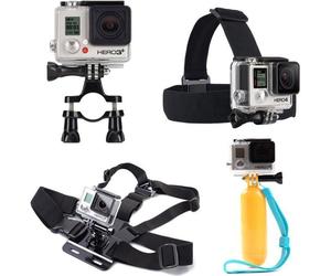 iBroz® - GoPro® Pack Support Premium 10 en 1 kit d'accessoires