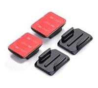 Lot de 2 bases de fixations incurvées pour GoPro