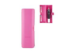 ibrush Étui de brosse à dents électrique portable - Étui de voyage pour brosses à dents électriques Oral-B Pro et de la plupart des marques, rose