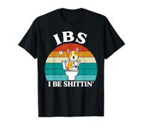 IBS I Be Shittin Chemise Humoristique Corgi Wink & Read Newspaper-1 T-Shirt