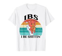 IBS I Be Shittin' Shirt Funny Cute Retro Bear Manger Honey-4 T-Shirt