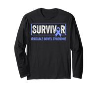 IBS T-Shirt de Sensibilisation au Syndrome du côlon Irritable IBS Manche Longue