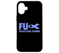 IBS T-Shirt de Sensibilisation au Syndrome du intestin Irritable FU IBS Coque pour iPhone 16 Plus