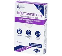 IBSA FILMTEC Mélatonine 1 mg – Films orodispersibles sans eau – Boîte 30 films