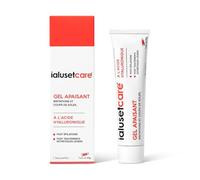 IBSA Pharma - ialusetcare® - Gel Apaisant - Acide Hyaluronique - Irritations, coups de soleil, postépilations, post traitements esthétiques légers - Tube 25g - Cosmétique