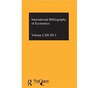 IBSS Economics 2013 Vol.62 IBSS Economics 2013 Vol.62 (Auteur)