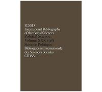 Ibss: Political Science: 1981 Volume 30