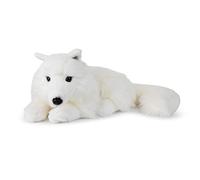 IBTT IBTT WWF - Peluche Renard des Neiges - Peluche Réaliste avec de Nombreux Détails Ressemblants - Douce et Souple - Normes CE - Assis - Hauteur 25 cm