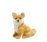 IBTT IBTT WWF - Peluche Renard Roux - Peluche Réaliste avec de Nombreux Détails Ressemblants - Douce et Souple - Normes CE - Hauteur 23 cm