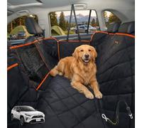 iBuddy Housse de siège arrière imperméable pour Chien, protège Le véhicule des Rayures, des Poils et de la saleté, Facile à Installer et à Laver, Tissu Oxford Lavable en Machine, Taille Universelle