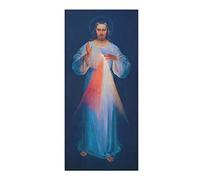 IBUKHSDGYIFH Jésus miséricorde de jésus peinture murale toile peinture Vintage affiche et impressions mur Art photos chambre sans cadre-40x100cm
