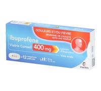 IBUPROFENE VIATRIS CONSEIL 400MG COMPRIME Comprimé(S) 12 pc(s)