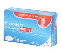 IBUPROFENE VIATRIS CONSEIL Capsule(S) 10 pc(s)