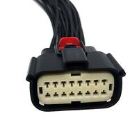 IBVIBV Compatible avec Dodge Challenger 2015-2020 SRT Demon Connecteur de phare LED Plug Pigtail Harness