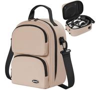 IBVIVIC Étui de transport pour Oculus Quest 2/Meta Quest 3/Quest 3S Étui rigide pour casque Oculus Quest 2, Quest Pro, manettes tactiles, accessoires de voyage